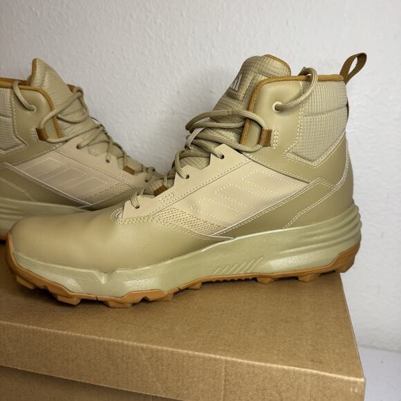 Adidas Terrex Unity Leather Mid R.RDY Beige Tint Mesa Mens Size 13 Boot Combat main image 5